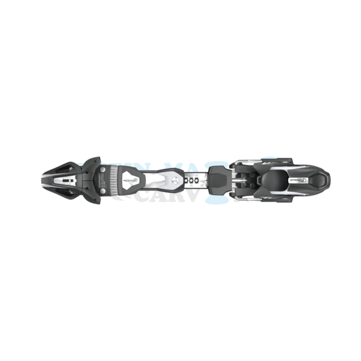 Tyrolia FreeFlex 11 Pro Bindung in der Farbe schwarz, Ansicht von Oben 