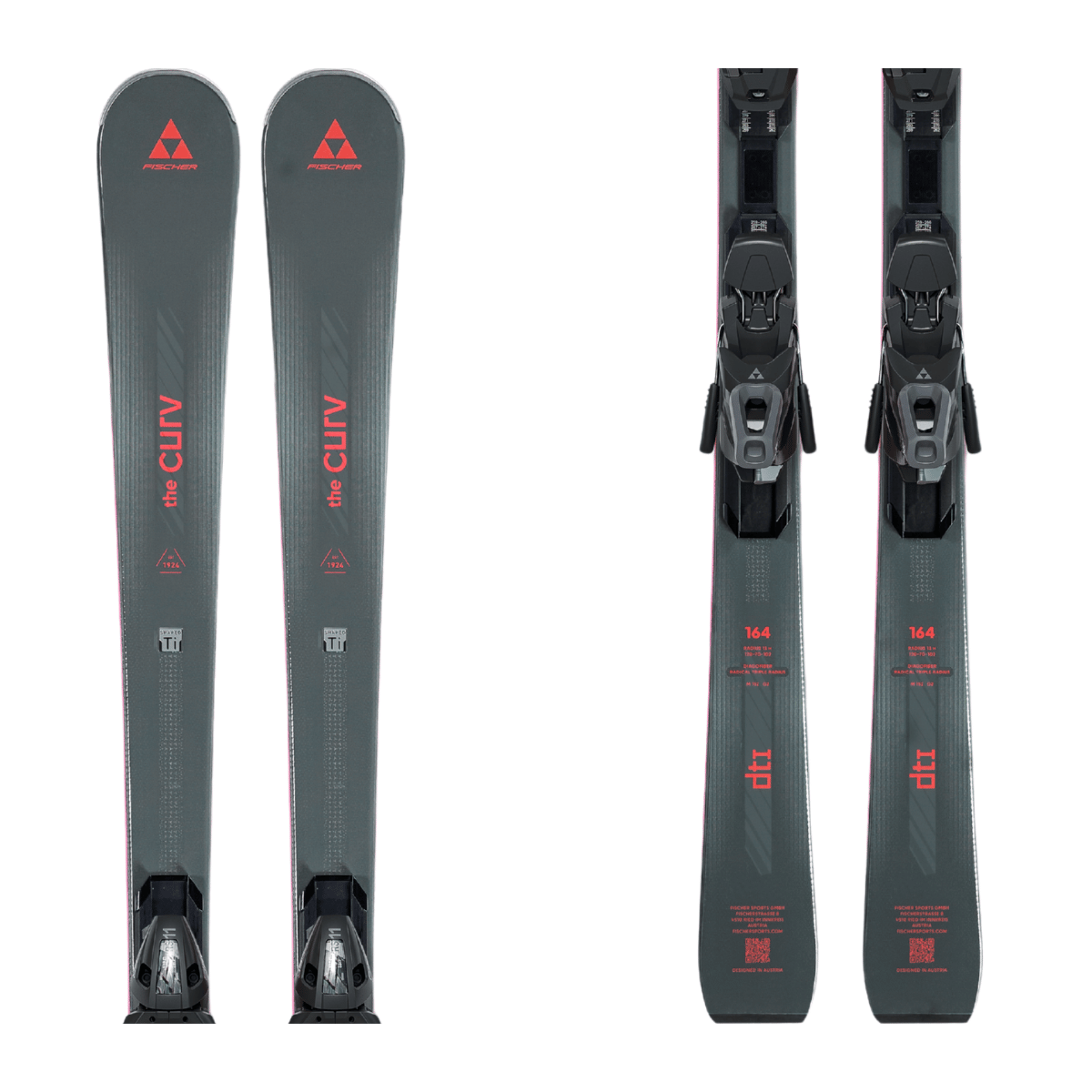 FISCHER - The Curv DTI LYT PR grey/pink (2026/27)