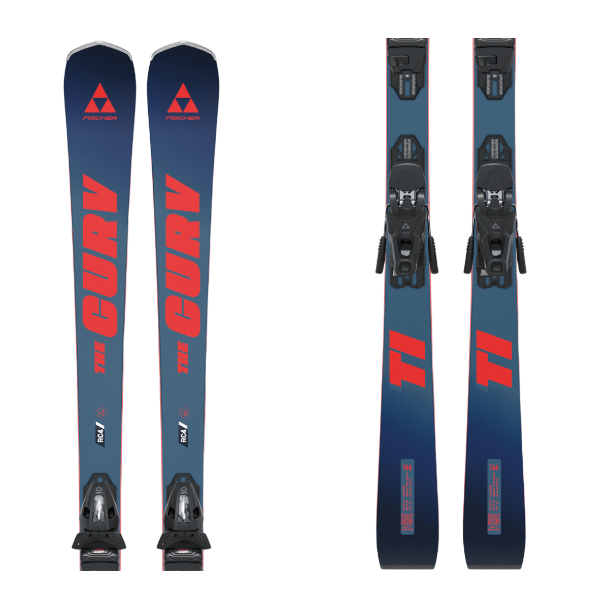 FISCHER - The Curv TI TPR blue/red (2025/26)