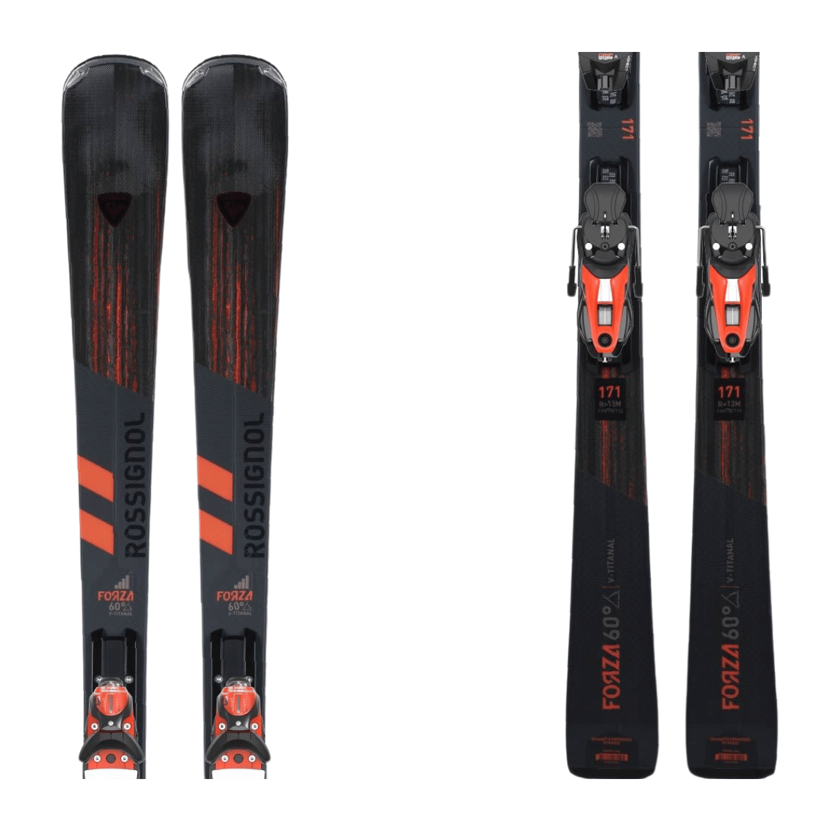 ROSSIGNOL - Forza 60° V-Ti Konect + Look NX 12 Konect GW