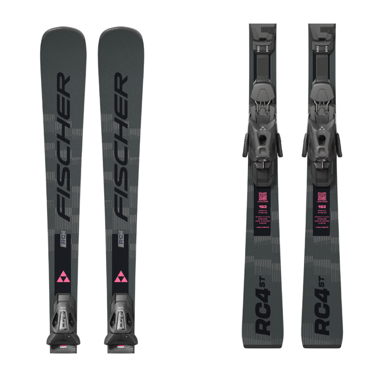 FISCHER - RC4 ST LYT anthracite (2025/26)